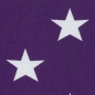 Preview: Jersey Verena Sterne 3,5 cm violett