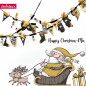 Preview: Happy Christmas Mix by Steinbeck 180299 braun