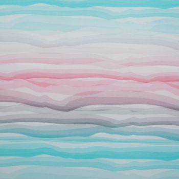SALE Wavy Stripes by lycklig design koralle/mint 438262