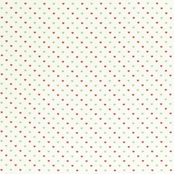 Baumwolldruck  Noel Herzchen auf naturweiß 548010