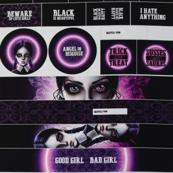 Preview: Canvas Halloween by Thorsten Berger - Good Girl/Bad Girl