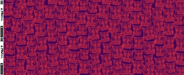 Preview: Pawerful by Thorsten Berger French Terry Luchse orange/lila