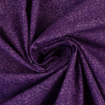 Baumwolldruck  Glitter Glitzeroptik lila