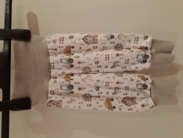 Babyhose, Pumphose Gr. 62 Jersey  Bauernhof