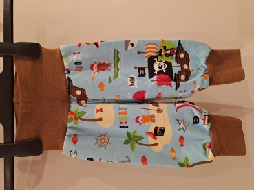 Babyhose, Pumphose Gr. 62 French Terry Piraten