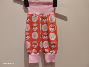 Babyhose, Pumphose Gr. 62 Jersey  Fuchs rosa