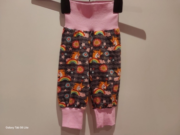 Babyhose, Pumphose Gr. 62 Jersey Einhorn