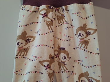 Preview: Babyhose, Pumphose Gr. 68 Jersey Hafenkitz gold