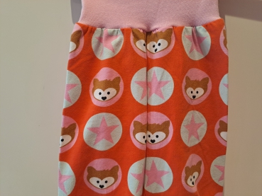 Preview: Babyhose, Pumphose Gr. 68 Jersey Fuchs rosa