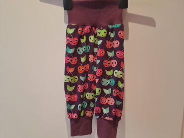 Babyhose, Pumphose Gr. 68 Jersey Kirschen