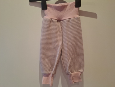 Babyhose, Pumphose Gr. 68 Waffeljersey uni altrosa