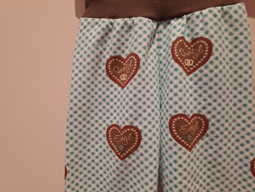 Preview: Babyhose, Pumphose Gr. 74 Jersey Spatzl mint