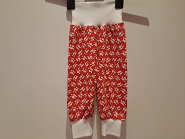 Babyhose, Pumphose Gr. 74 Jersey Piraten rot