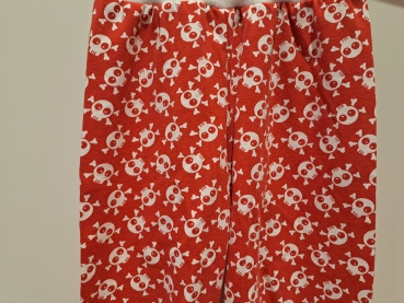 Preview: Babyhose, Pumphose Gr. 74 Jersey Piraten rot