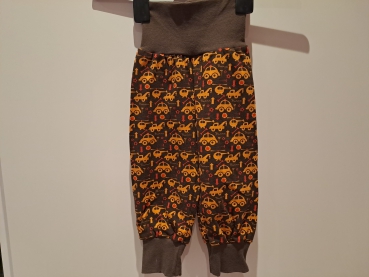 Babyhose, Pumphose Gr. 74 Jersey Autos orange
