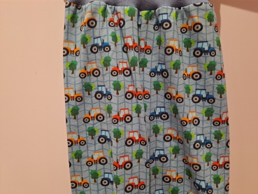 Preview: Babyhose, Pumphose Gr. 80 Jersey, Traktoren blau