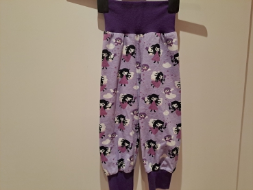 Babyhose, Pumphose Gr. 80 Jersey, Feen lila