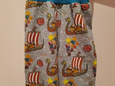 Preview: Babyhose, Pumphose Gr. 80 Jersey Wickie, der Wikinger