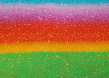 Baumwolljersey Regenbogen Farbverlauf