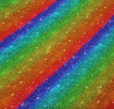 Baumwolljersey Regenbogen Farbverlauf Diagonal