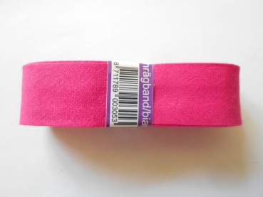 Schrägband 20 mm  3m  pink