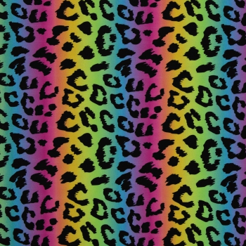 French Terry Cindy Leo schwarz/bunt