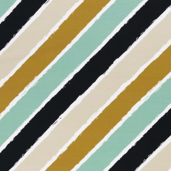 French Terry Diagonally by lycklig design mint 314262