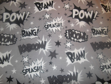 Stoffwelten Cool Comic Reststück 130 cm