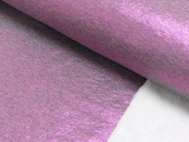 SALE Alpenfleece Glitzer Lurex pink