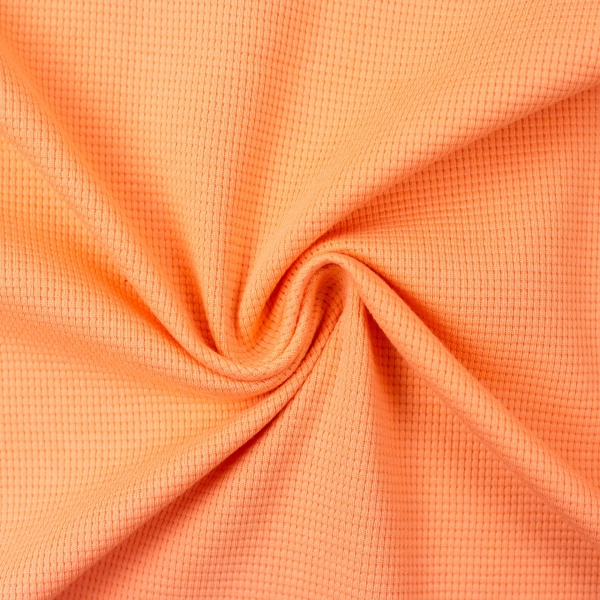 Clarissa Waffeljersey uni apricot