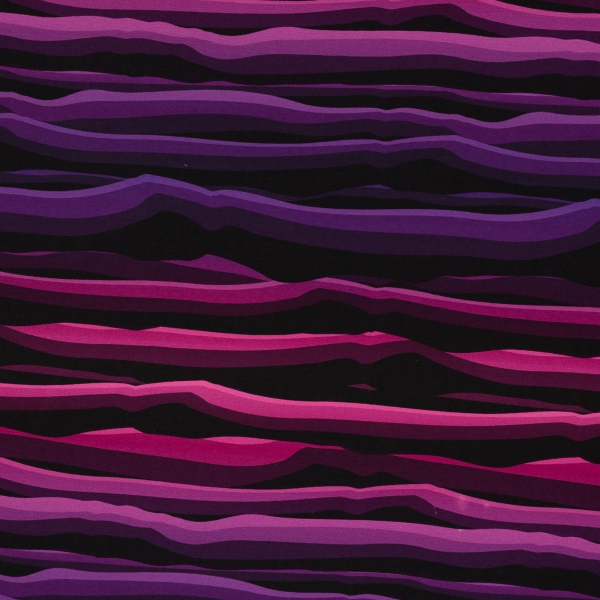 Sweat Wavy Stripes by Lycklig Design schwarz/erika 299936