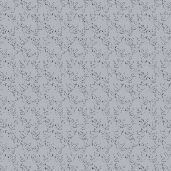 Voile Paloma by Cherry Picking Friedenstaube grau