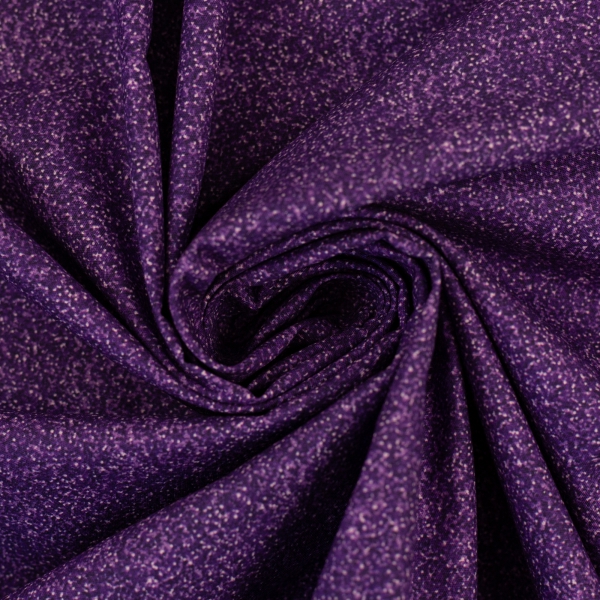 Baumwolldruck  Glitter Glitzeroptik lila