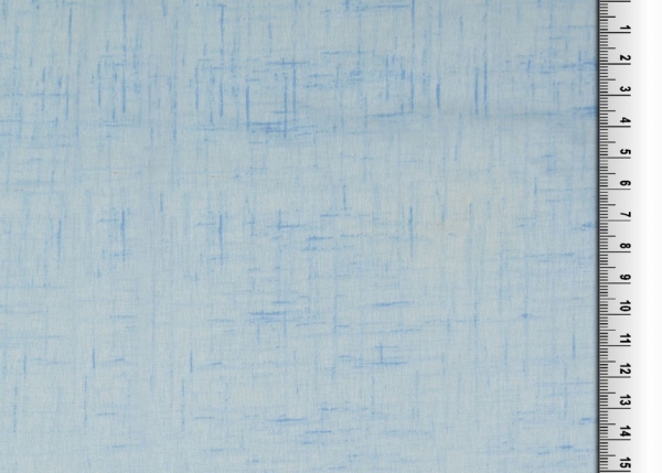 Baumwolle Schraffur hellblau