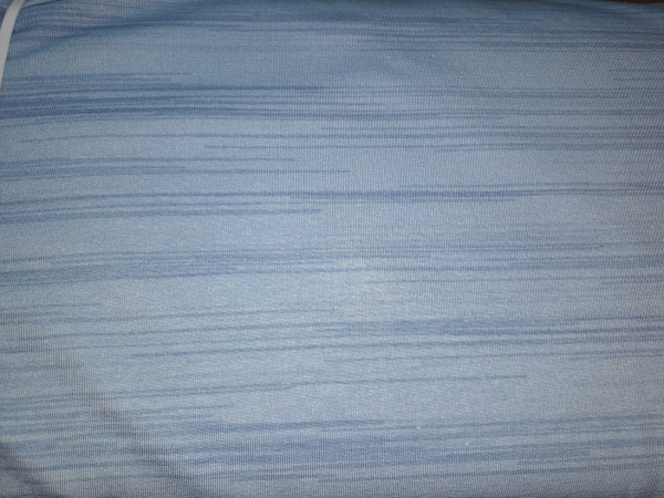 Baumwoll Jersey Lines blau
