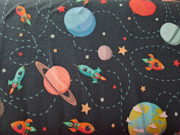 Baumwoll Jersey Galaxy