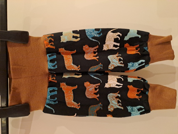 Babyhose, Pumphose Gr. 62 Jersey Wildkatzen