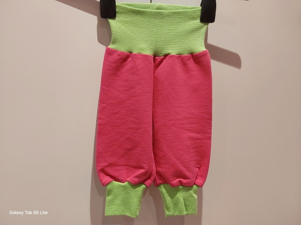 Babyhose, Pumphose Gr. 62 Sweat pink