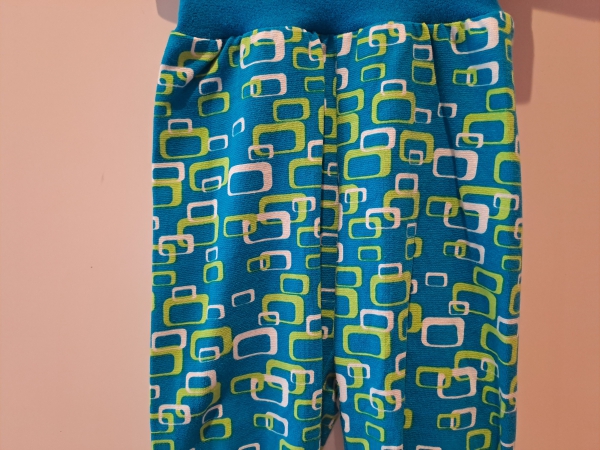 Babyhose, Pumphose Gr. 68 Jersey türkis