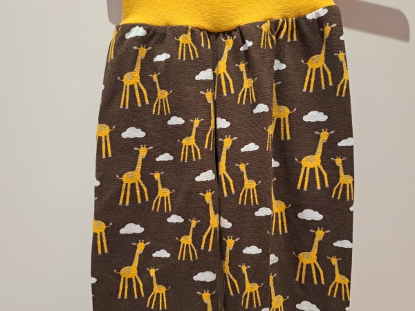 Babyhose, Pumphose Gr. 74 Jersey Giraffen
