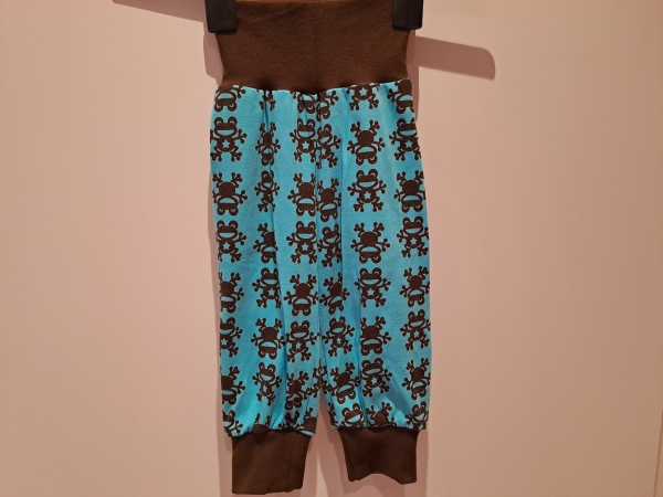 Babyhose, Pumphose Gr. 74 Jersey Frösche