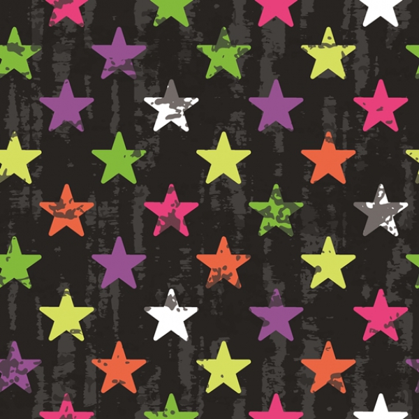 French Terry Neon Stars