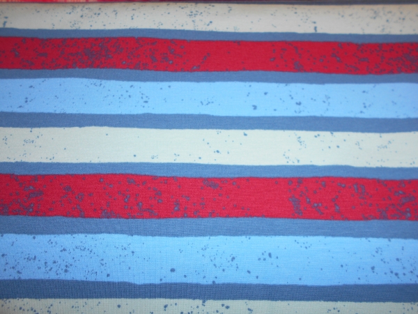 SALE Jersey Blaubeerstern Cool Bords Kombistreifen mint/blau/rot