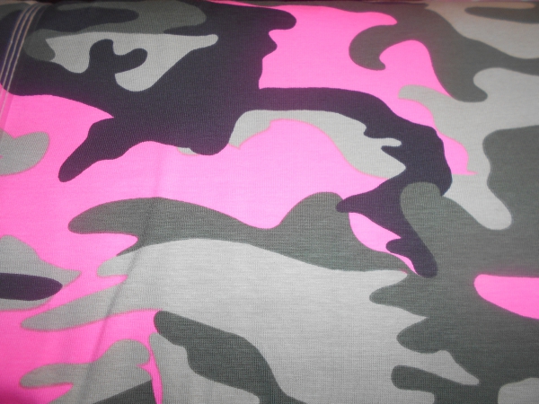 Jersey Camouflage pink