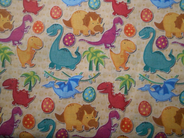 Baumwolle Dinosaurier