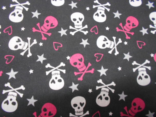 Baumwolle pink Sculls