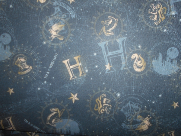 Baumwolle Harry Potter schwarz