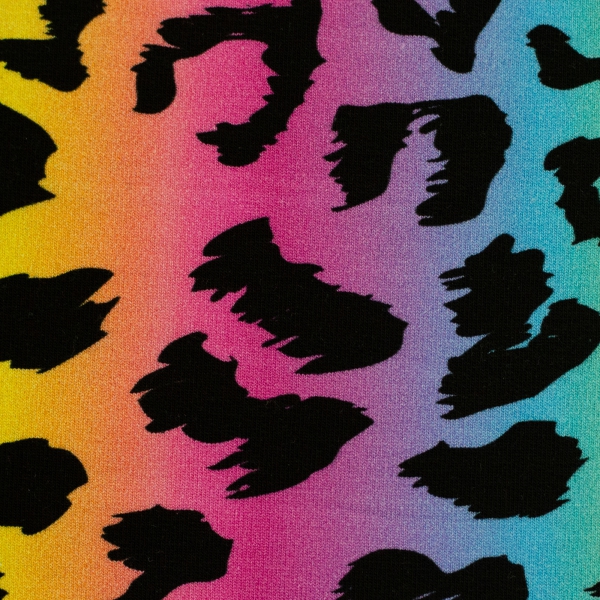 French Terry Cindy Leo schwarz/bunt